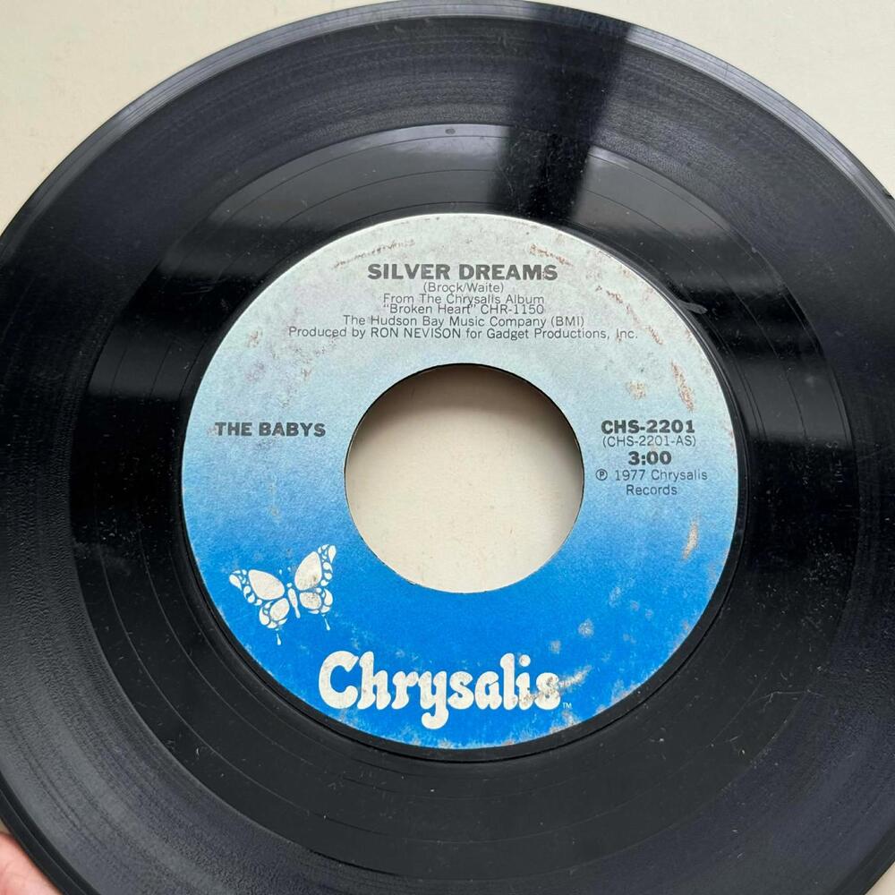 The Babys - And if you Could See me Fly/Silver Dreams 45rpm VG+ R23